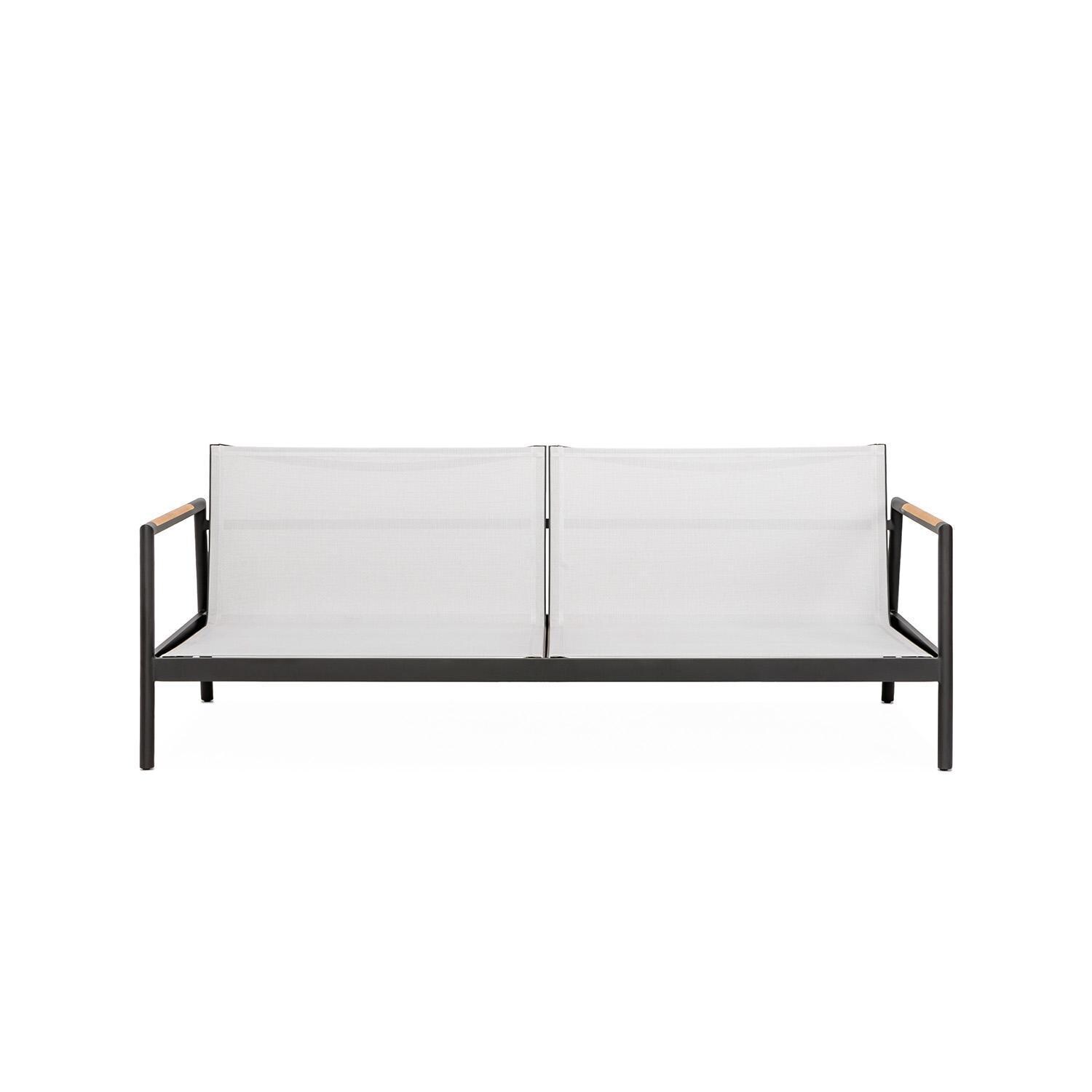 Teak + Table Paros Sofa in Natural - Frame - White Background thumbnail