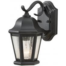Feiss Martinsville One Light 10-Inch Outdoor Wall Lantern - Black - OL5900BK image