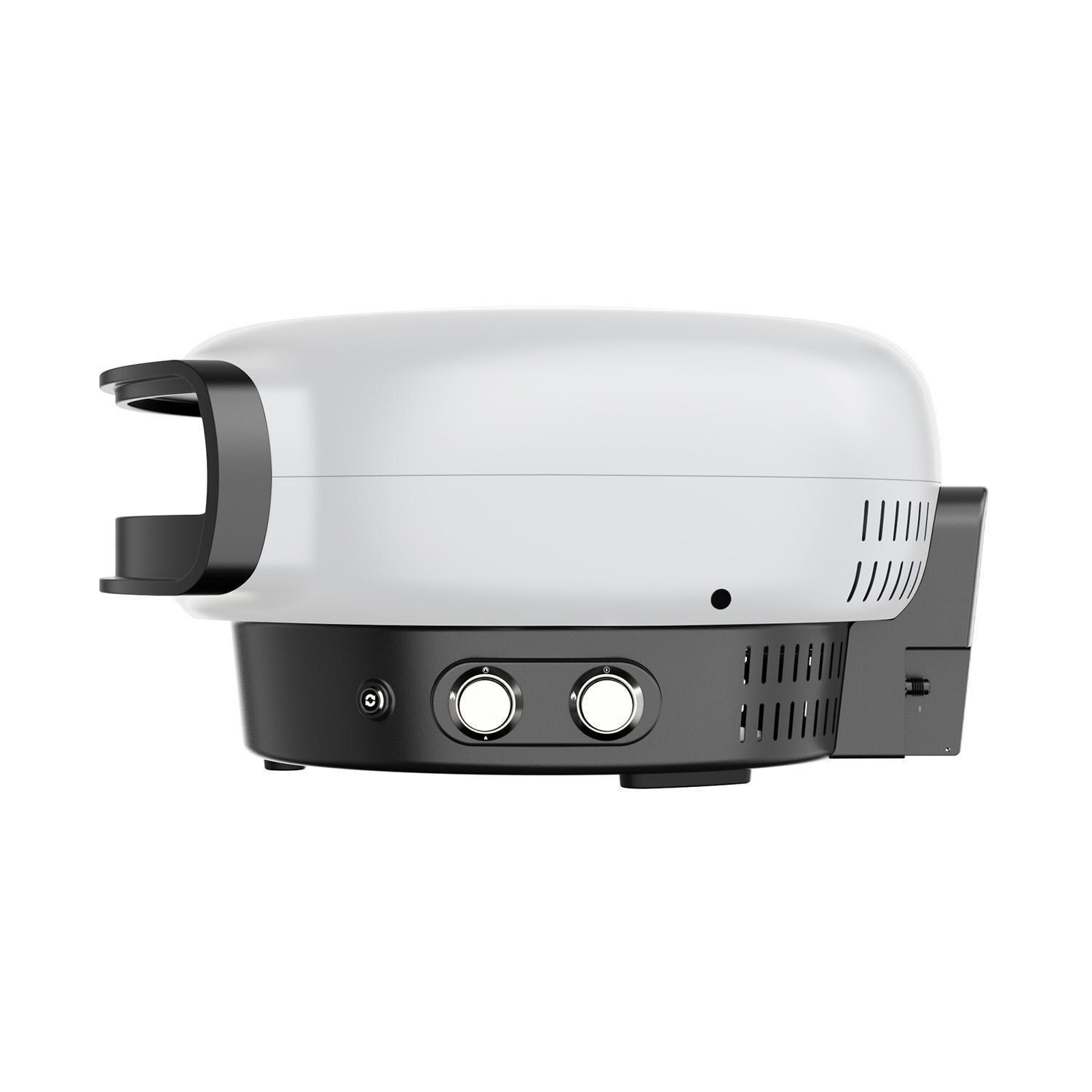 Everdure EKILN2SUSNG 2-Burner KILN Pizza Oven - Stone - Right Side - White Background thumbnail