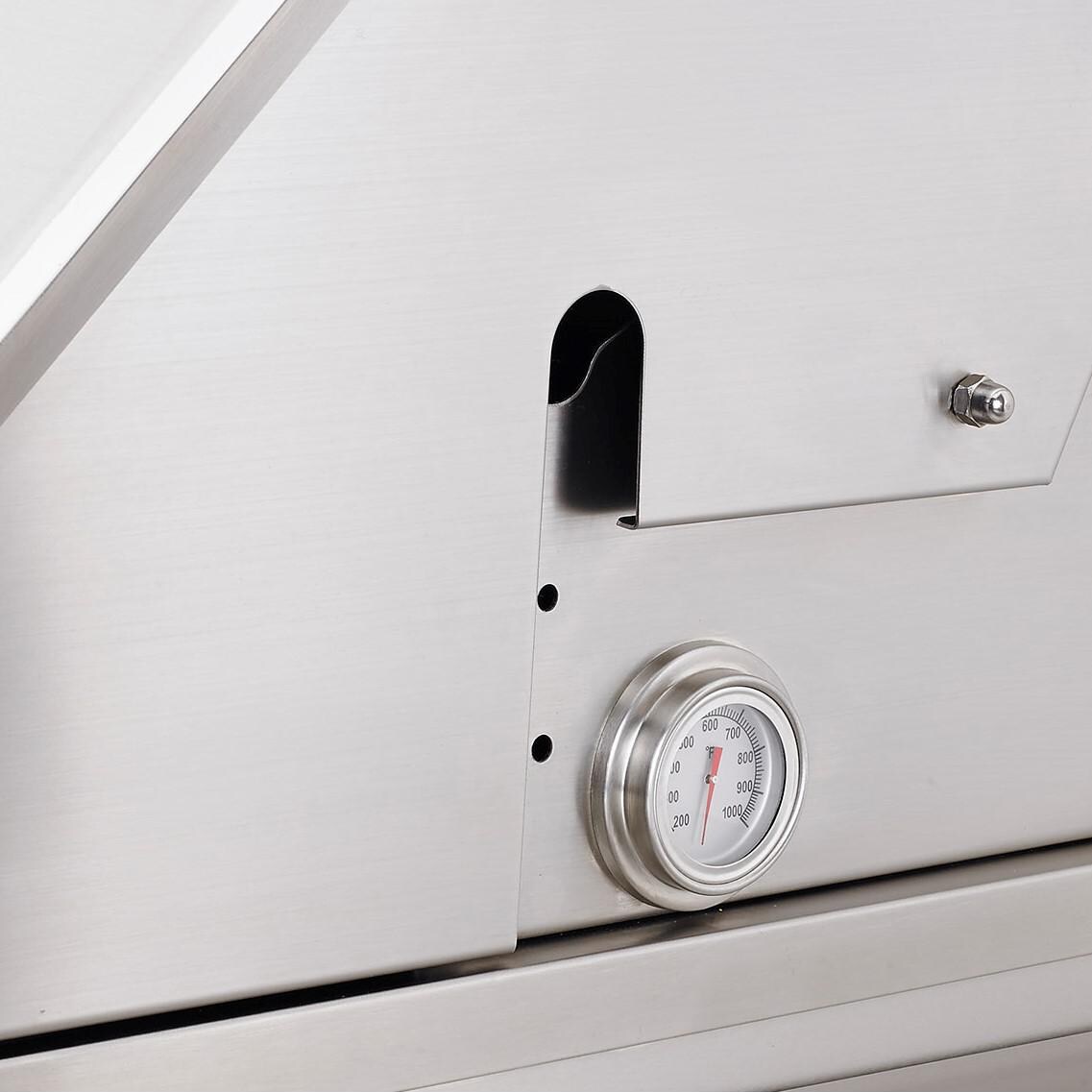 PGS T-Series Commercial 51-Inch Built-In Natural Gas Grill With Timer - Temperature Gauge thumbnail