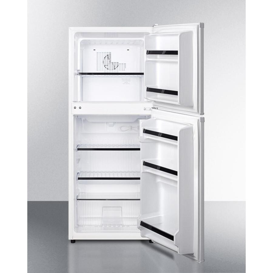 Summit 19-Inch 4.8 Cu. Ft. Freestanding ADA Compliant Top Freezer Refrigerator - Open View thumbnail
