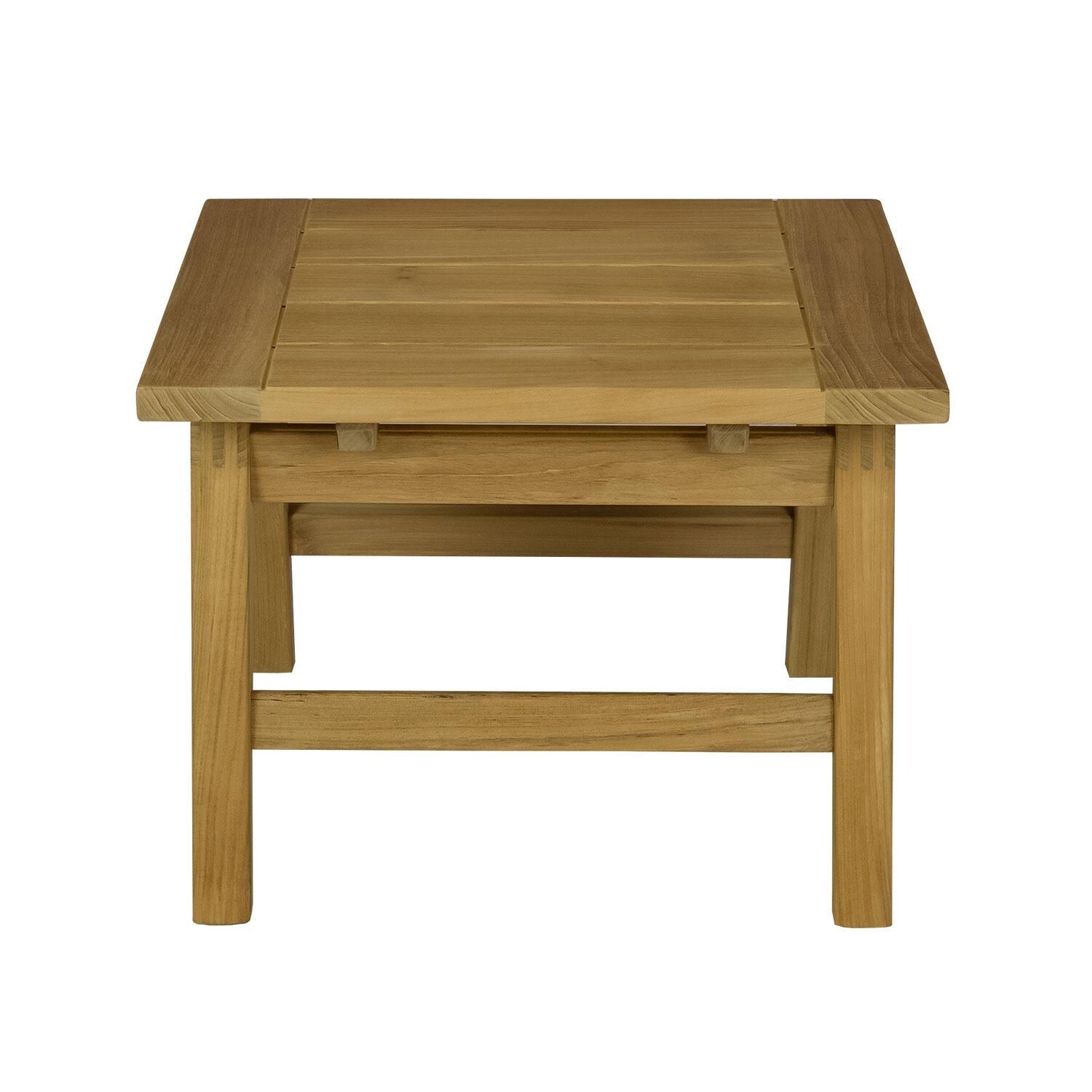 Admiral Side Table by Royal Teak Collection - Legs Tucked In - White Background thumbnail