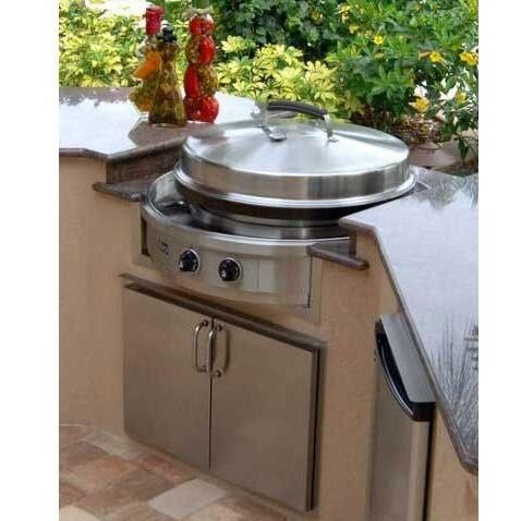 Evo Affinity Classic 30g Built In Flattop Natural Gas Grill With