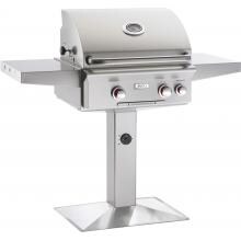 American Outdoor Grill T-Series 24-Inch 2-Burner Propane Gas Grill On Pedestal With Rotisserie - 24PPT image