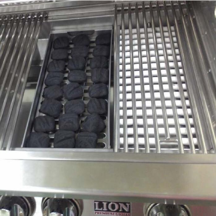Lion Charcoal Tray For 32 And 40Inch Lion Gas Grills BBQ Guys Lion Charcoal Tray For 32 And 40Inch Lion Gas Grills BBQ Guys