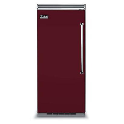 Viking Professional 5 Series 36-Inch 19.2 Cu. Ft. Built-In Left Hinge All Freezer - Burgundy - VCFB5363LBU