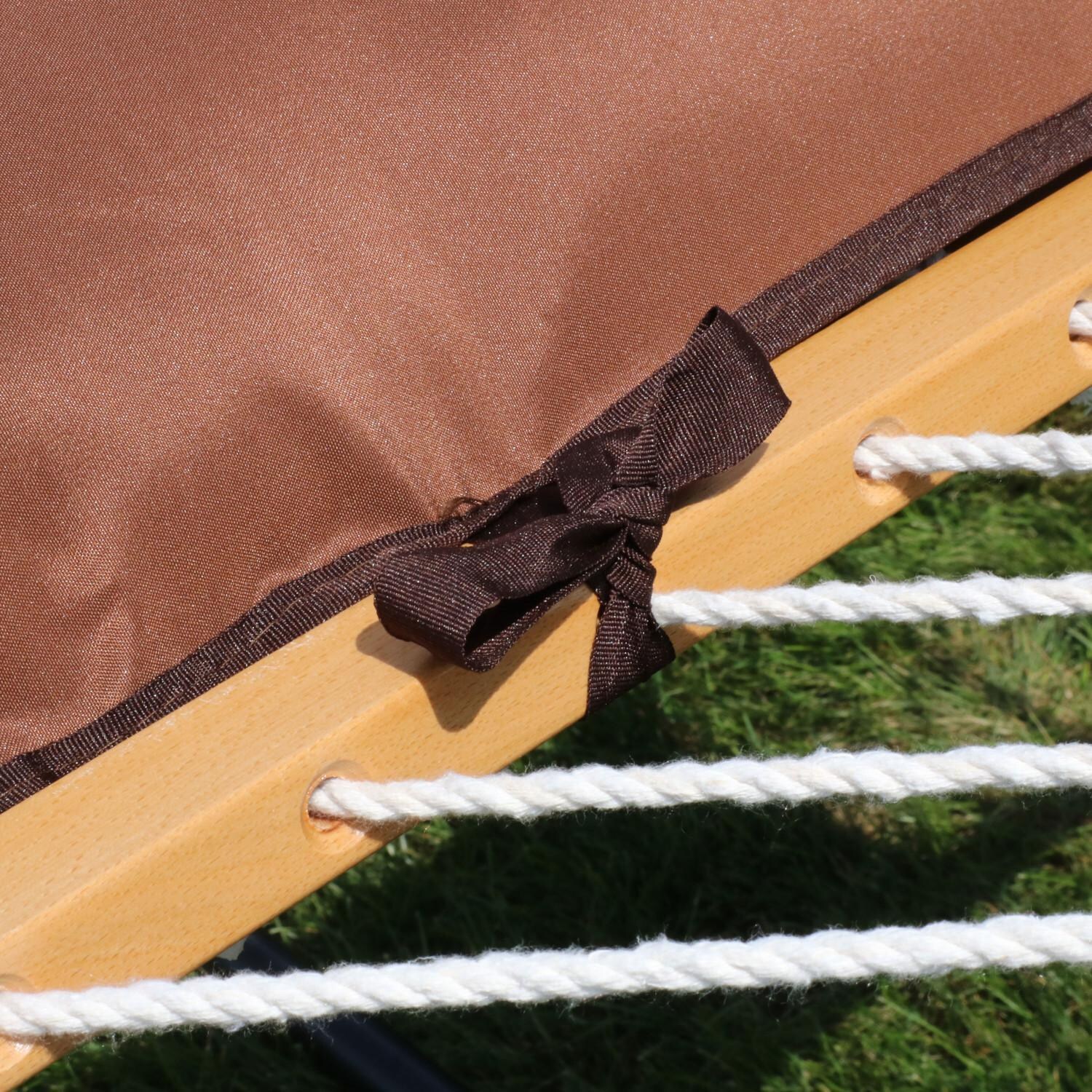 Ultimate Patio Hammock Tie-On Pillow - Walnut - Fabric Tie-On Pillows thumbnail