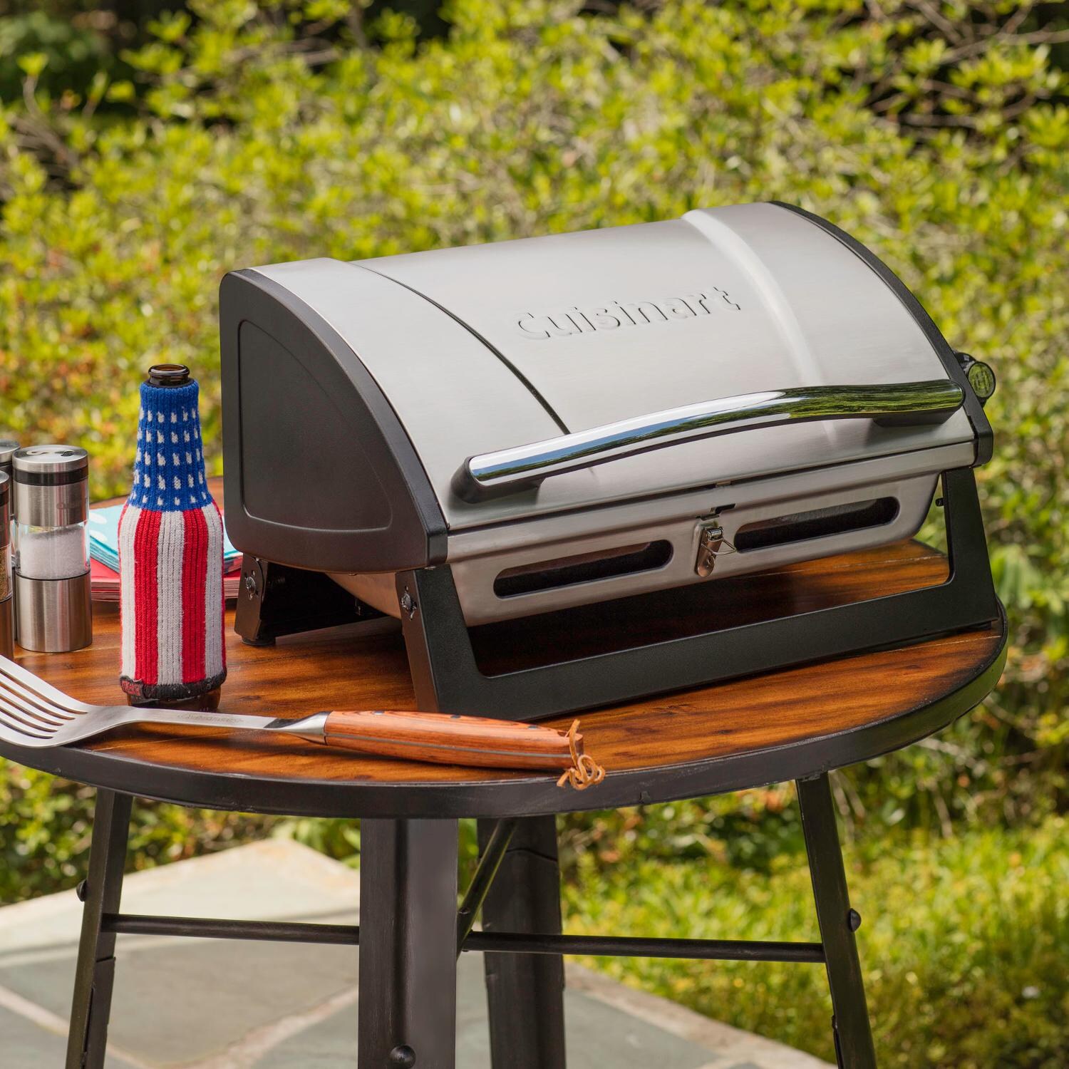 Cuisinart Grillster Portable Tabletop Gas Grill CGG059 BBQ Guys