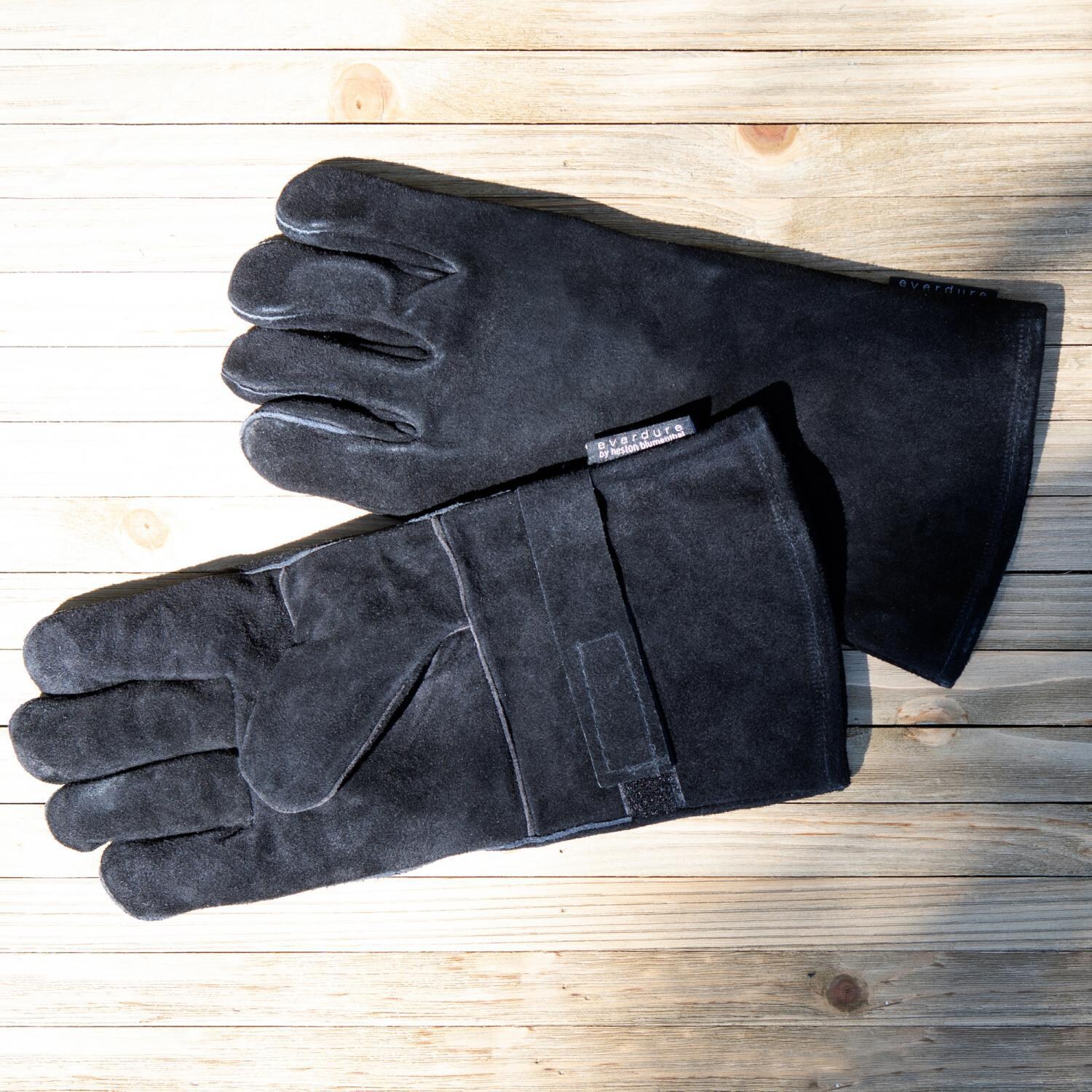 Everdure HBGLOVESM Leather Grilling Gloves - Pair thumbnail