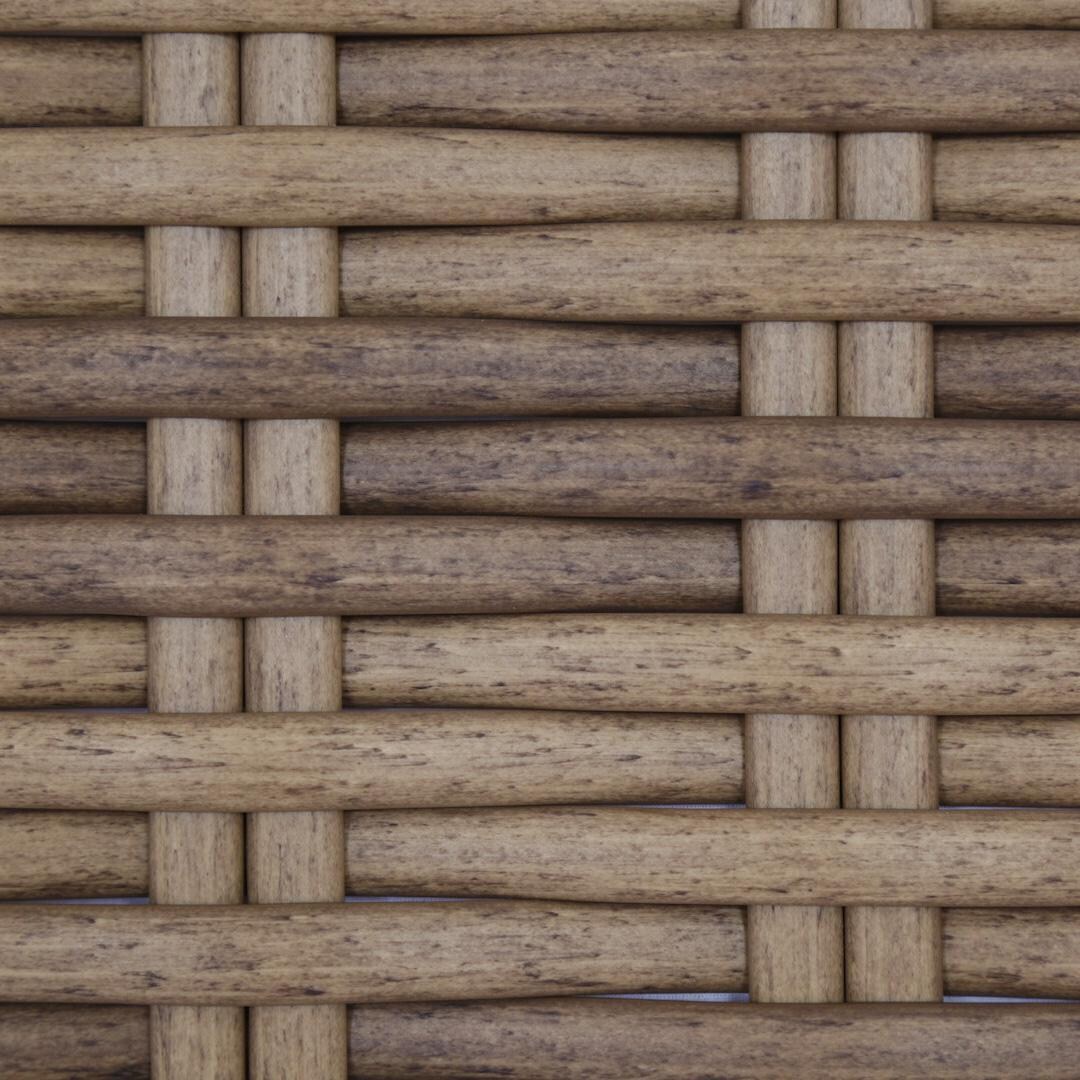 Sunset West - 1701-SEC-5492 - Havana Resin Wicker Patio Sectional W/ Sunbrella Canvas Flax Cushions - Wicker - Finish thumbnail