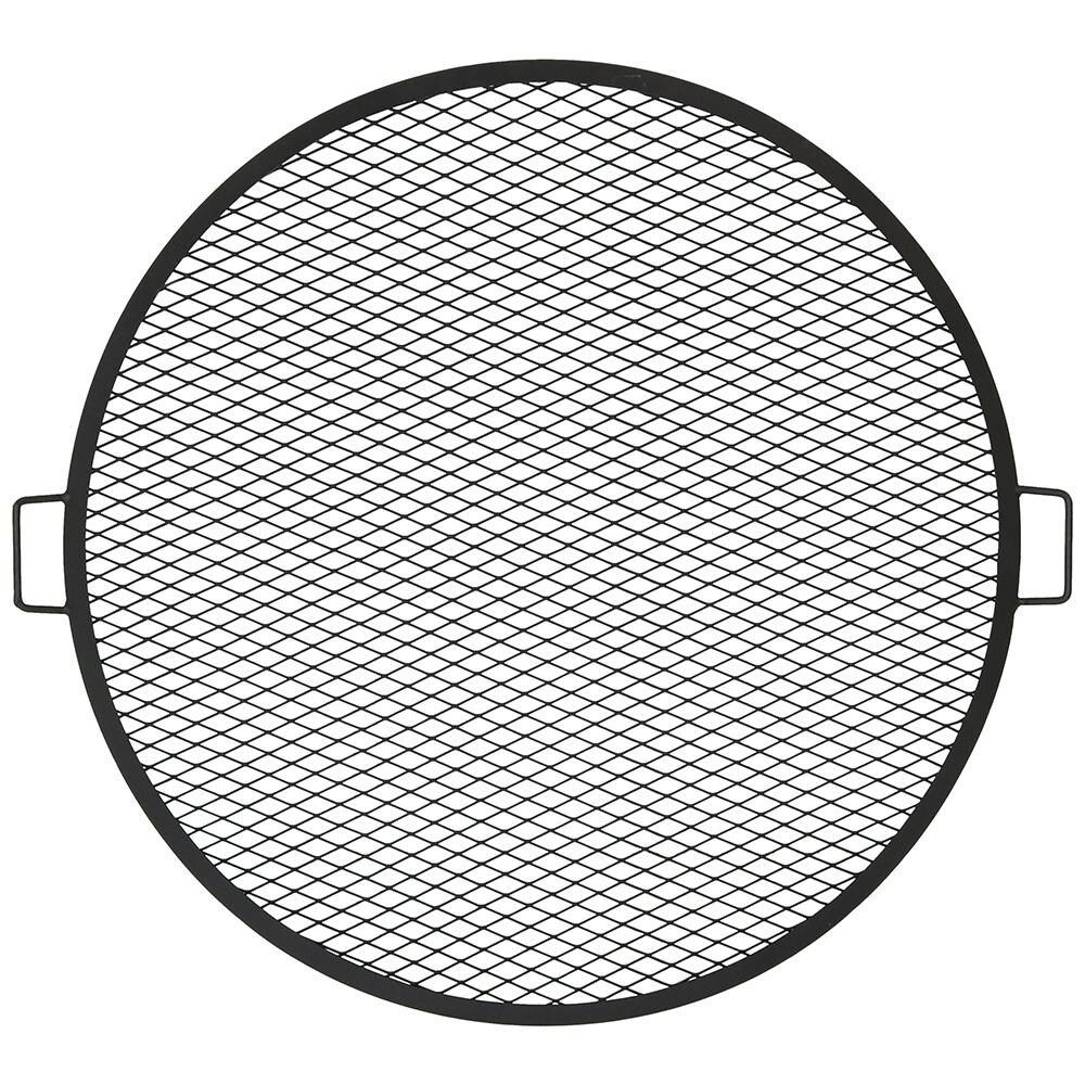 Sunnydaze 36-Inch X-Marks Fire Pit Grill Grate - SM-M36-INV image