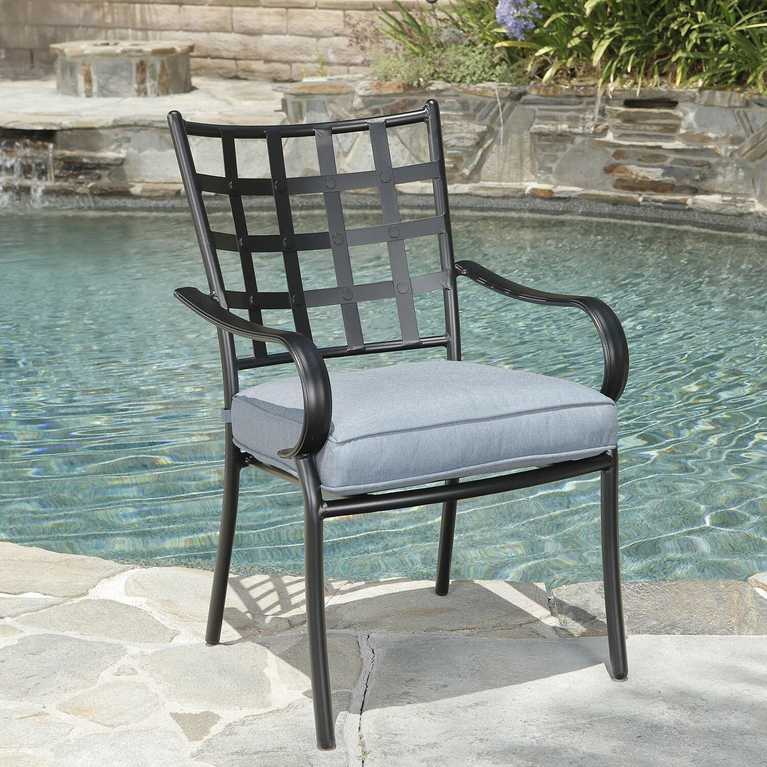 Lakeview Outdoor Designs Tensas 7 Piece Aluminum Patio Dining Set - Patio Dining Chair thumbnail