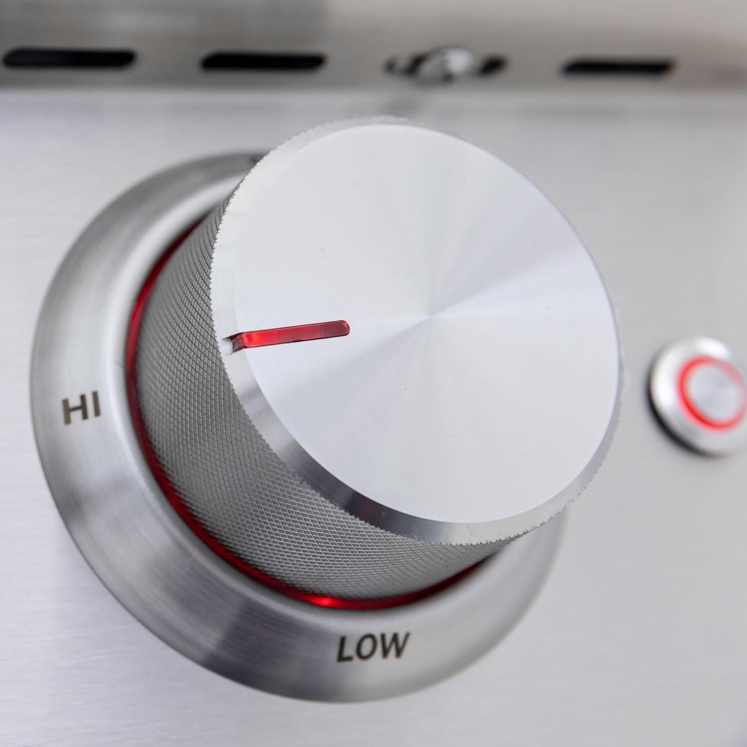 Blaze BLZ-4LTE3-NG 32-In Natural Gas Grill - Knob - On Position - Detail thumbnail