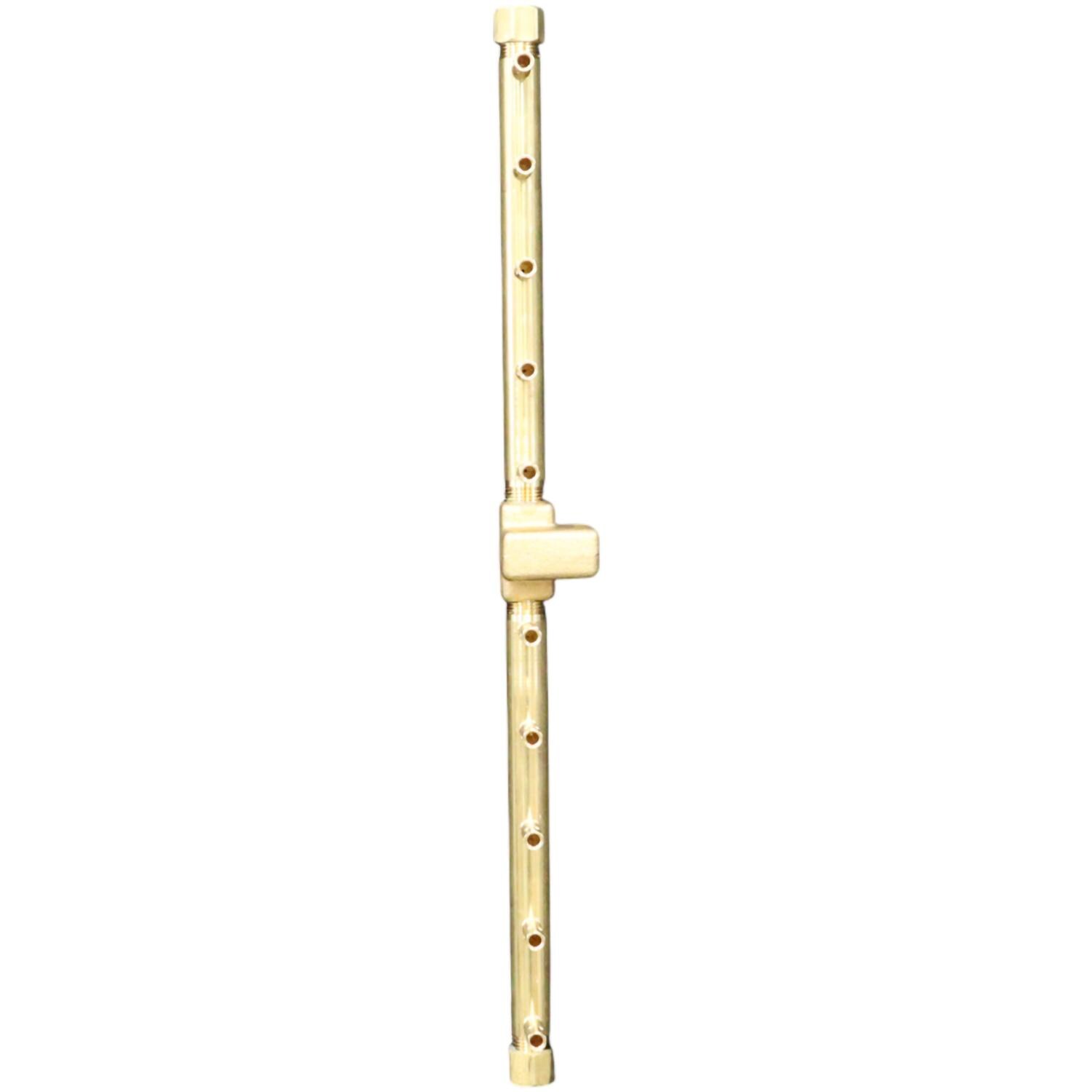 Warming Trends 22-in Linear Brass Natural Gas/Propane Burner