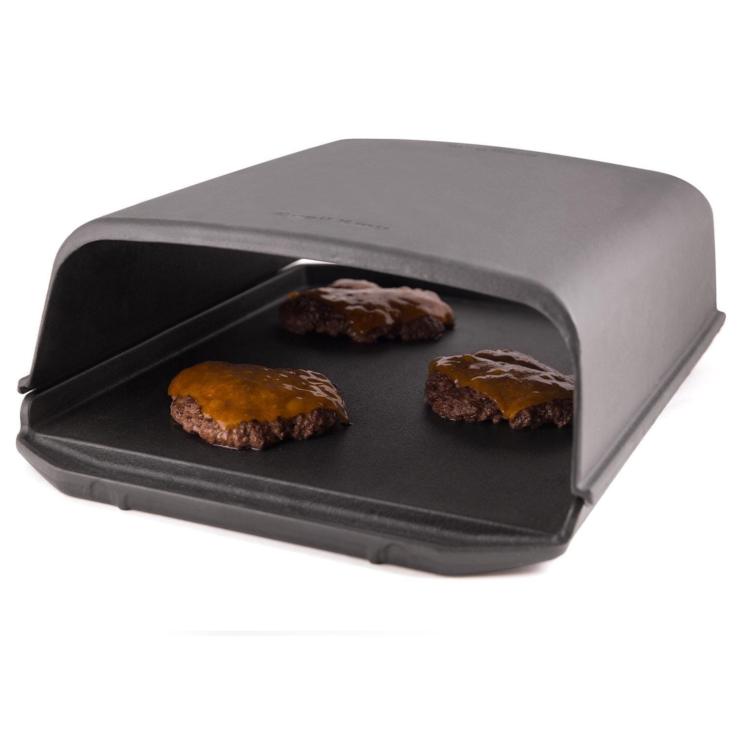 Broil King 69900 Cooking Dome - Burgers - Left Angle - White Background thumbnail