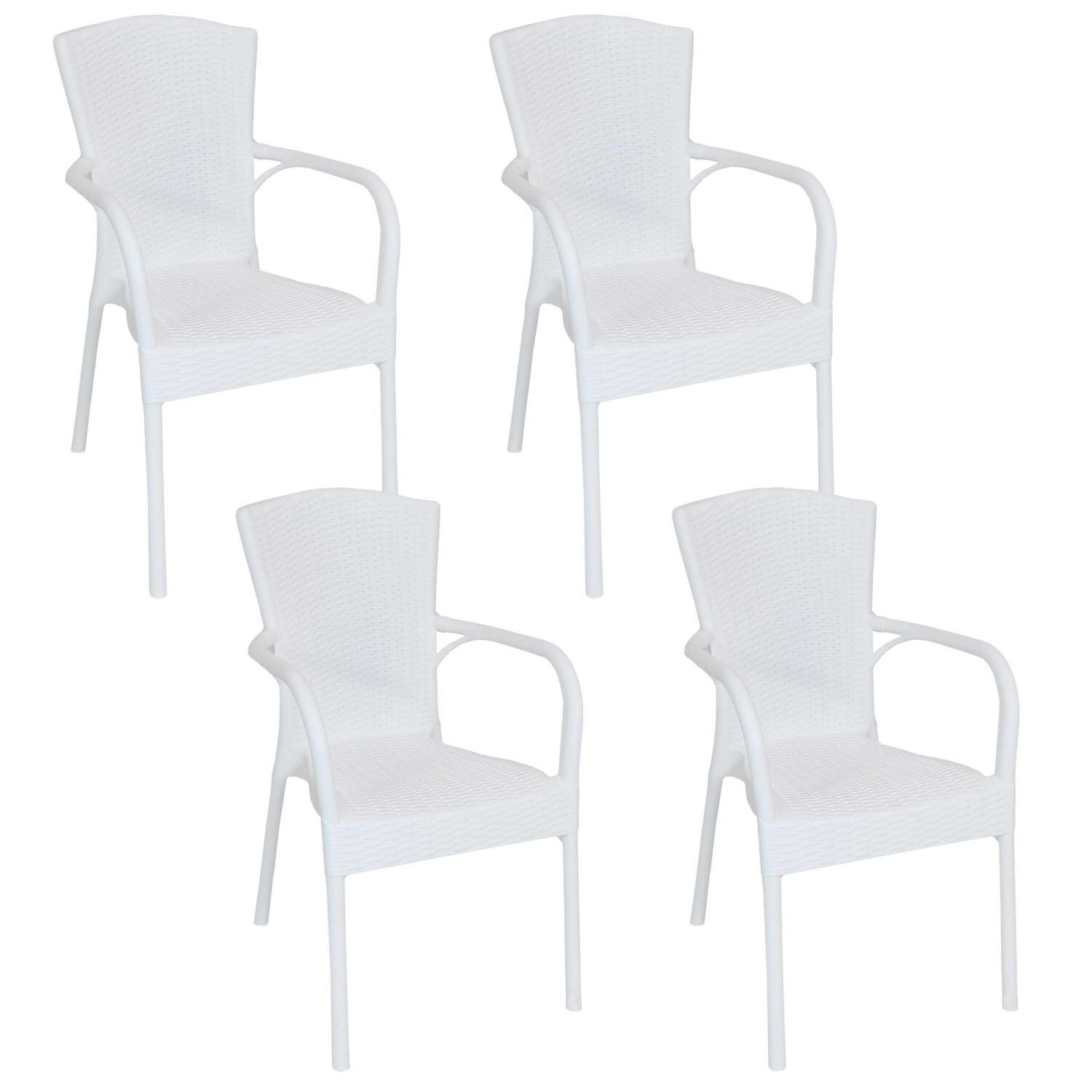Ultimate Patio Plastic Patio Dining Armchair thumbnail