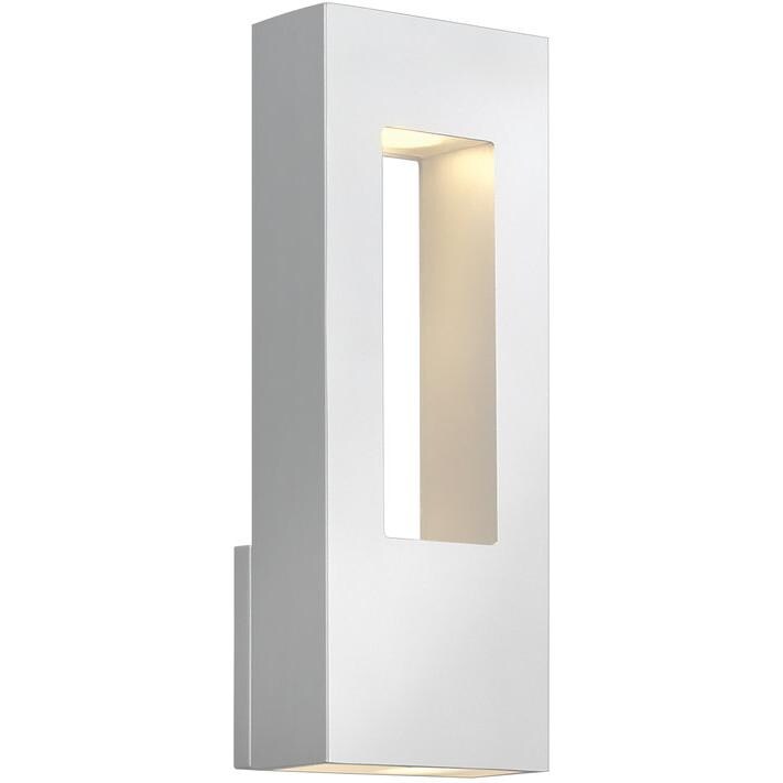Hinkley Lighting Atlantis Two Light 16-Inch LED Dark Sky Outdoor Wall Light - Satin White - 1648SW-LED