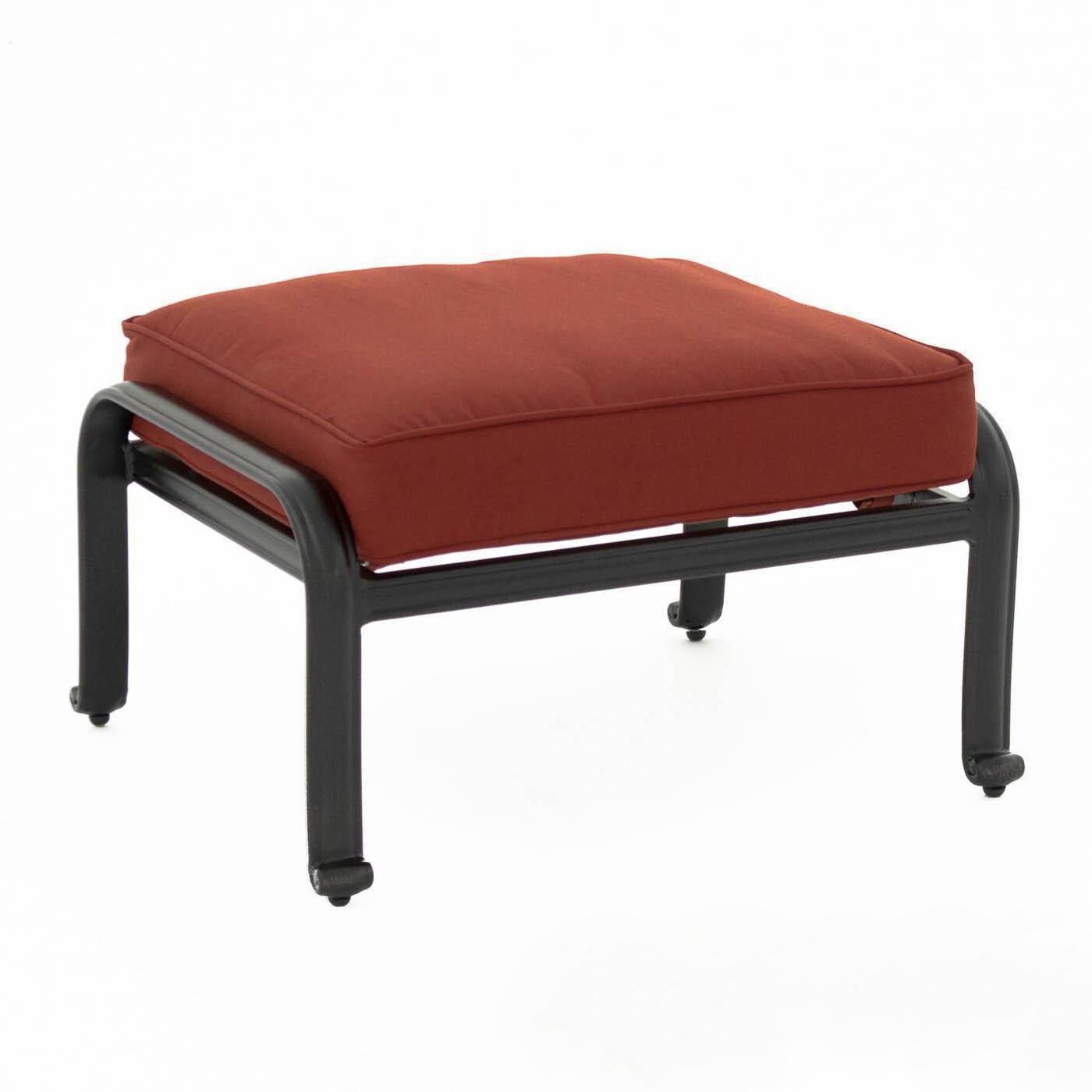 Villa Flora 3 Piece Cast Aluminum Patio Seating Set - Ottoman thumbnail