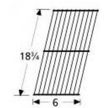 Porcelain Coated Steel Wire Rectangle Cooking Grid 59501 image