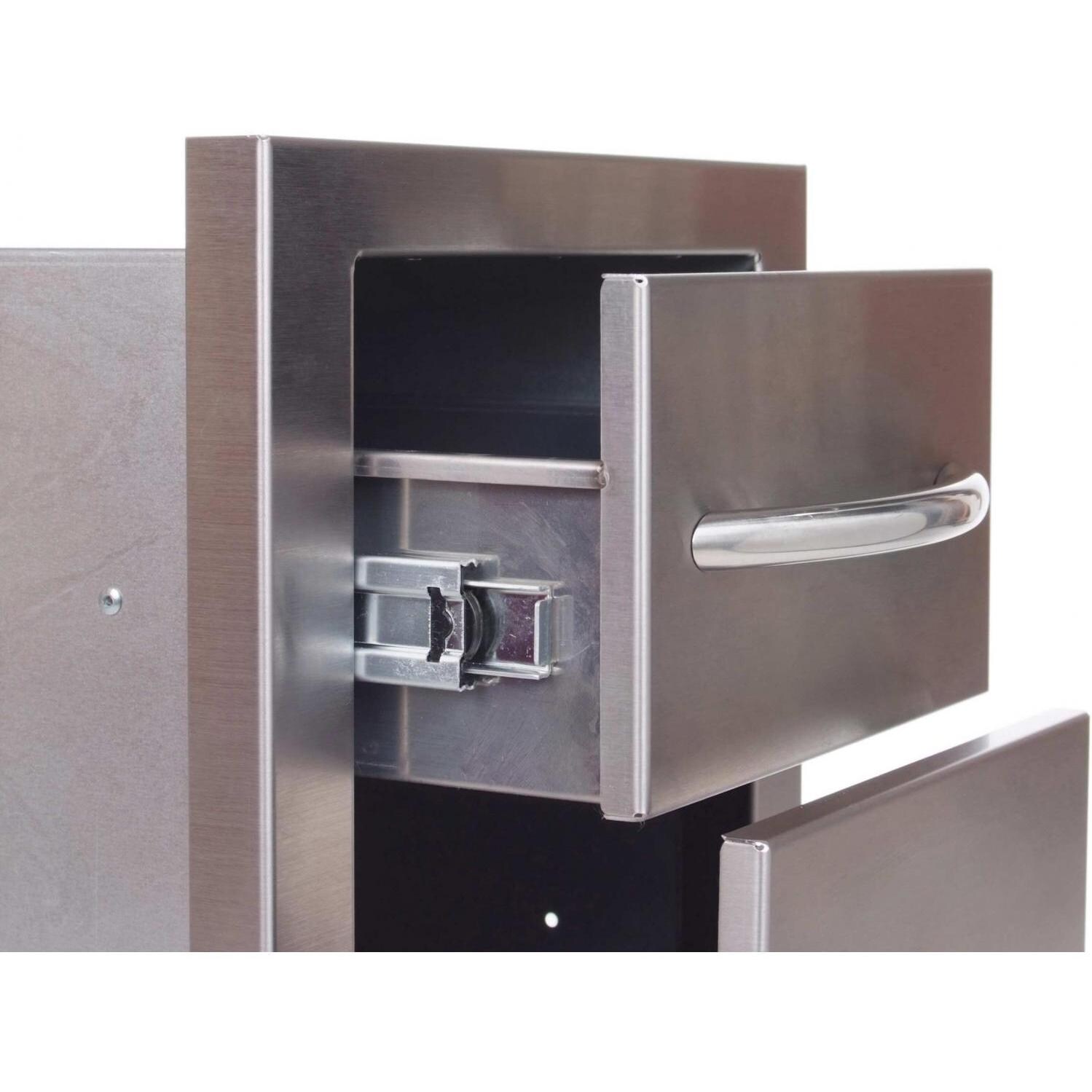 Cal Flame Stainless Steel 2 Drawer Storage - Hinge Assembly thumbnail