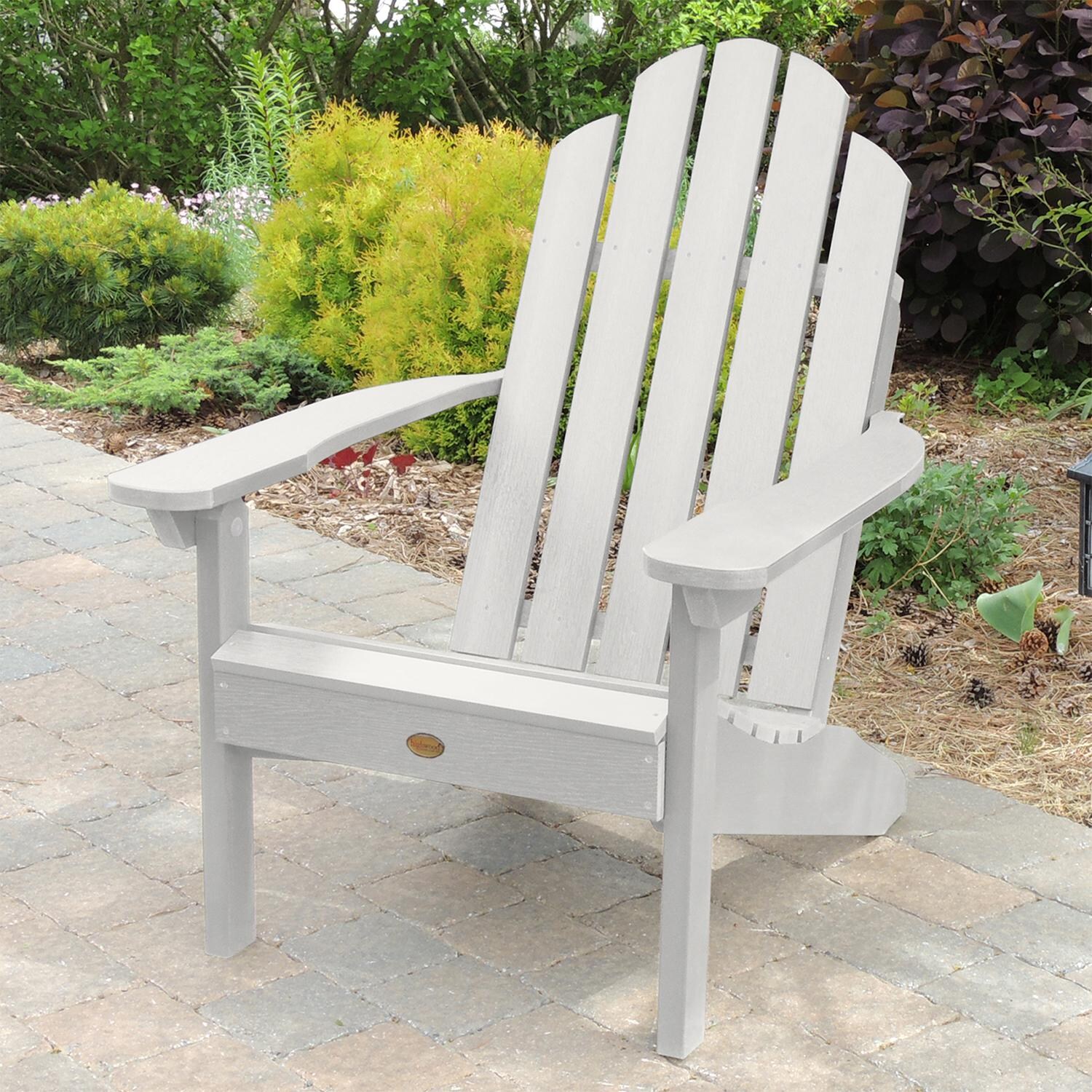Highwood USA Classic Westport Adirondack Chair - White image