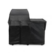 Lynx Custom Cover For Freestanding Smoker On Mobile Kitchen Cart image