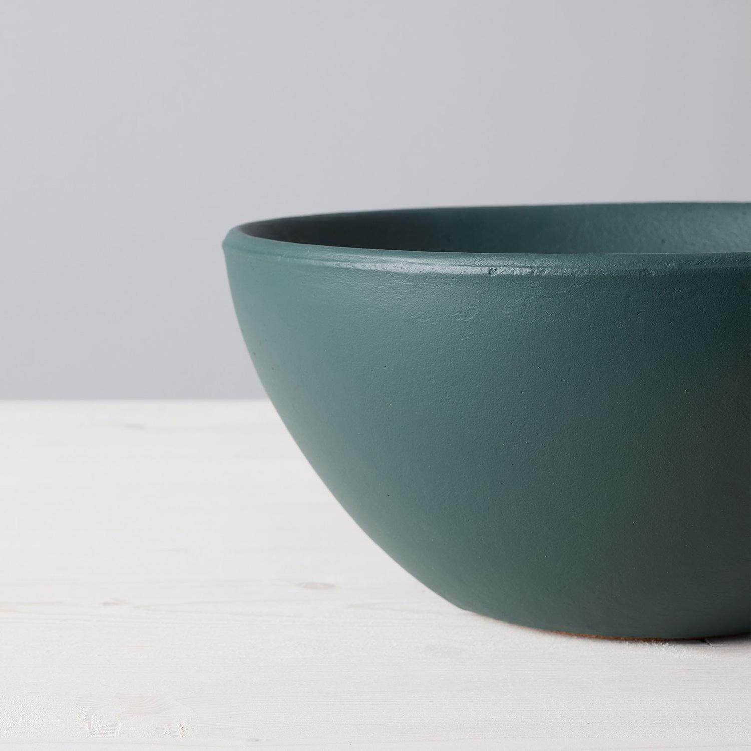 TerraFlame Basin Table Top Fire Bowl - Comex Green - Detail thumbnail