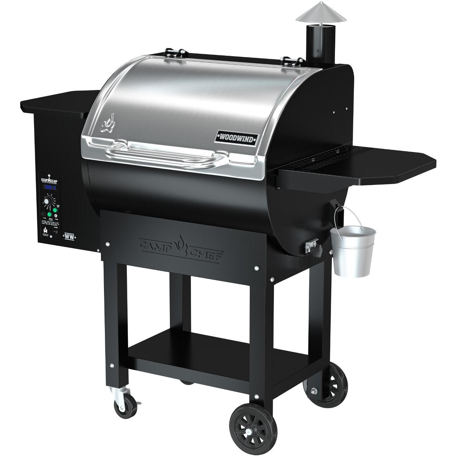 Camp Chef PG24WWS Woodwind Pellet Grill On Cart - Right Side View thumbnail