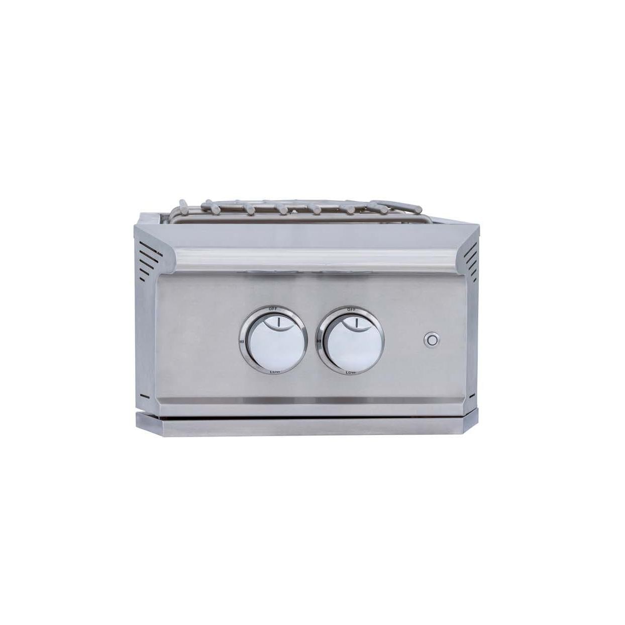 Blaze BLZ-PBLTEPRO-NG LTE PRO Built-In Natural Gas Power Burner - Off - White Background thumbnail