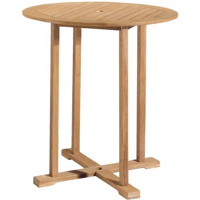 Sonoma 3 Piece Natural Shorea Patio Bar Set - Bar Table thumbnail