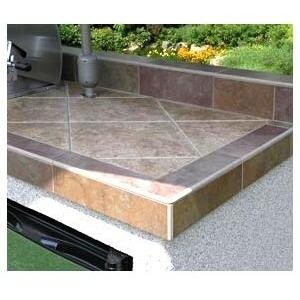 Cal Flame BBQ Island Counter Top Close-Up thumbnail