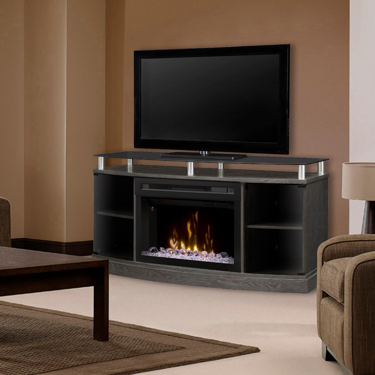Dimplex Multi-Fire XD Windham 53-Inch Electric Fireplace Media Console ...