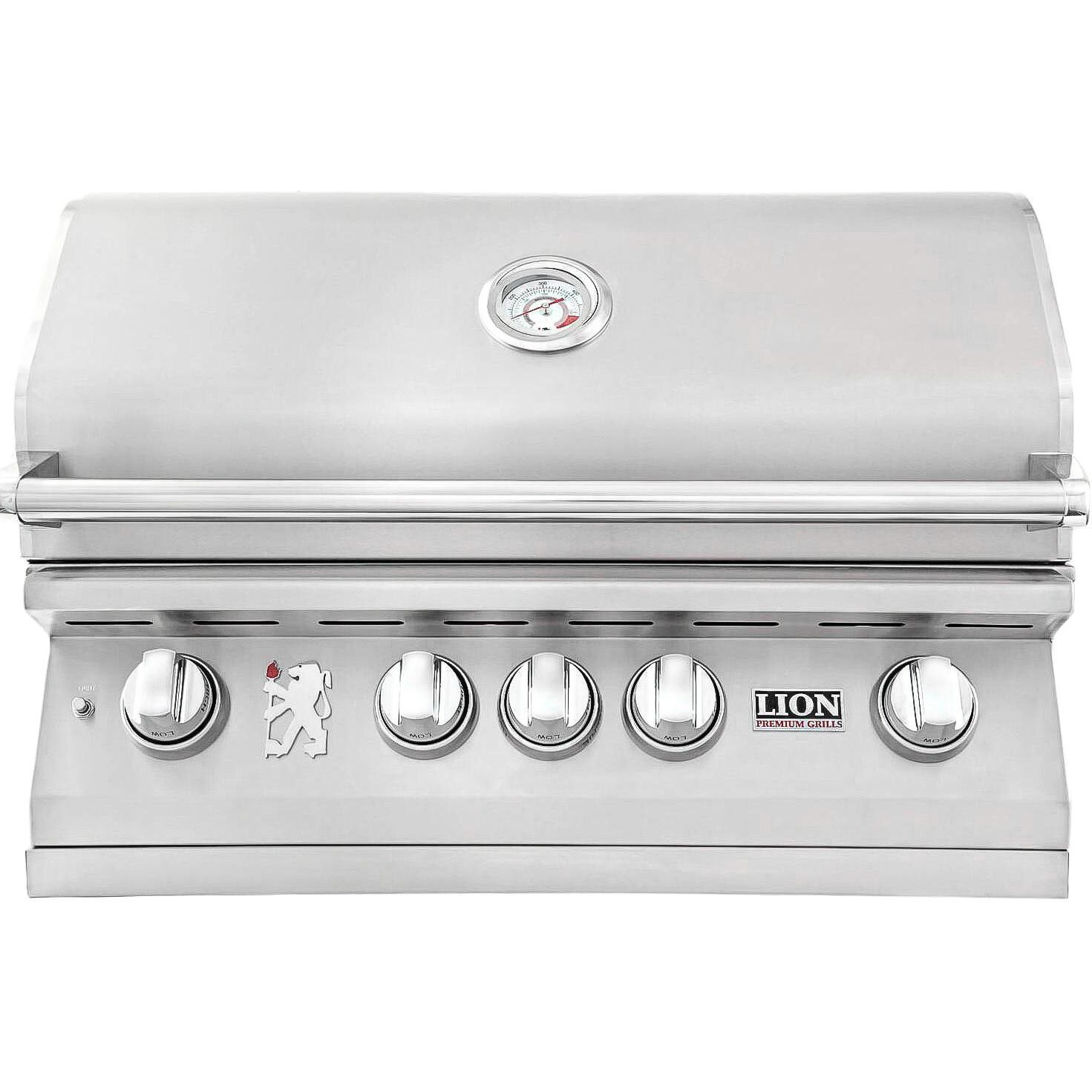 Lion 75625 L75000 32-Inch Stainless Steel Built-In Propane Gas Grill thumbnail