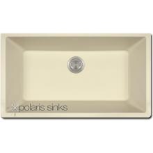 Polaris 32 X 18 Single Bowl Granite Undermount Sink - Beige image