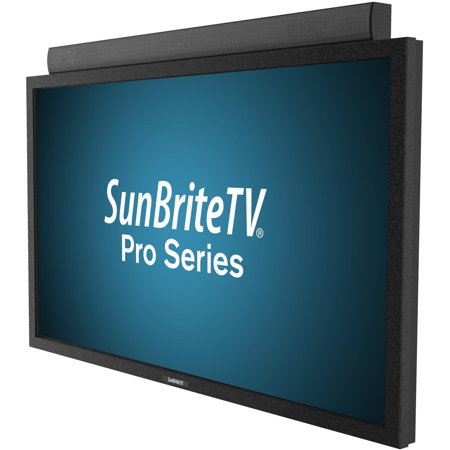 SunBriteTV Pro Series 55-Inch 1080p LED Outdoor HDTV - Black - Angled View thumbnail