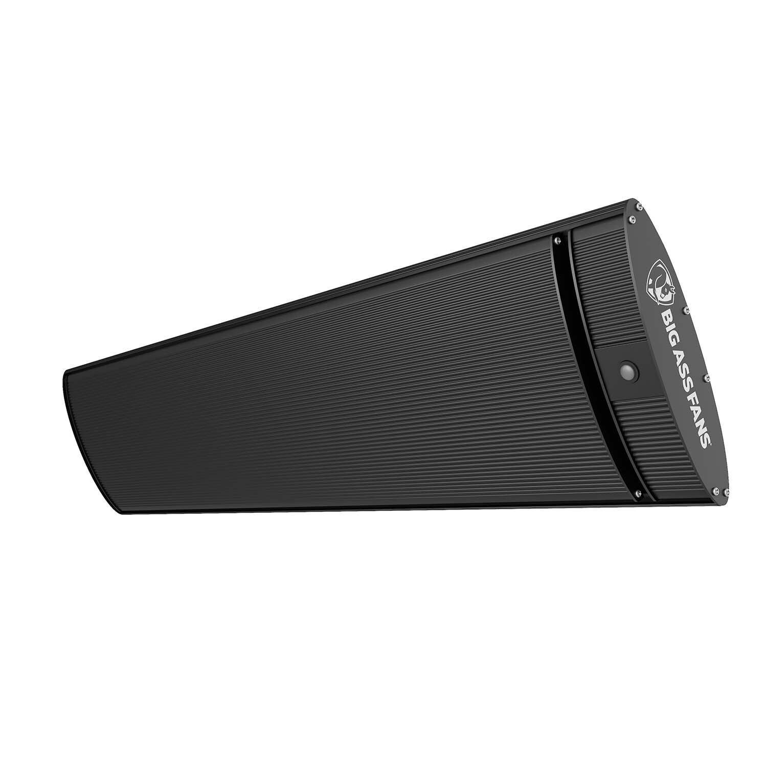 Big Ass Fans BAFDS32240B Vesper 70 Inch 3000W Single Element 240V Electric Infrared Patio Heater -Black - Off - White Background thumbnail