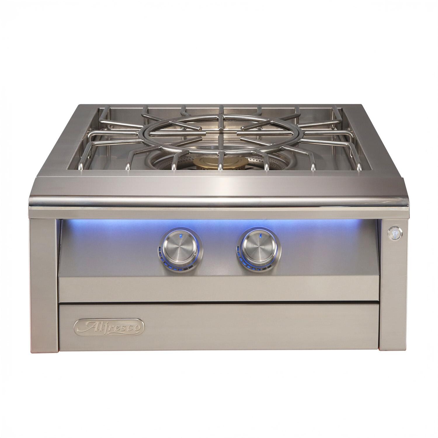 Alfresco Grills AIPGVP-NG AIPG 24-in Natural Gas Versa Power Cooking System - Front - White Background thumbnail