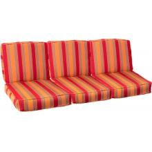 Sunbrella Bravada Salsa Medium Outdoor Replacement Sofa Cushion Set W/ Piping By BBQGuys