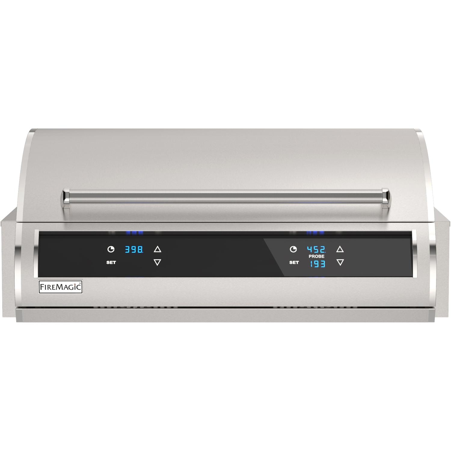 Fire Magic EL500I-4Z1E 31-Inch Built-In Electric Grill w/ Dual Touchscreen Control, Digital Timer & Bluetooth - White Background thumbnail