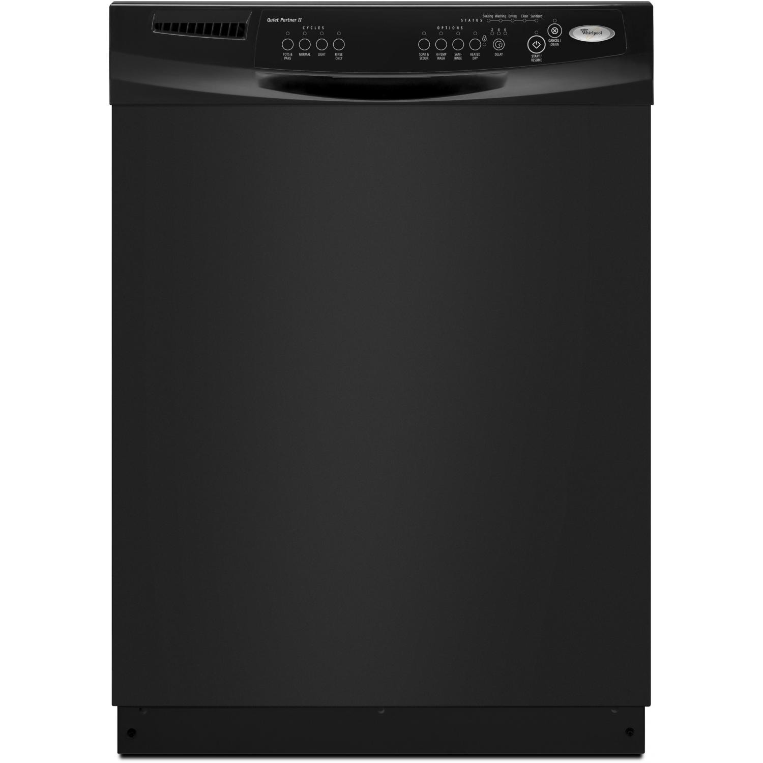 Whirlpool DU1055XTVB 24Inch BuiltIn Dishwasher Black BBQ Guys
