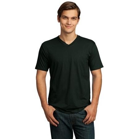 District Threads Perfect Weight V-Neck T-Shirt - Thyme Green