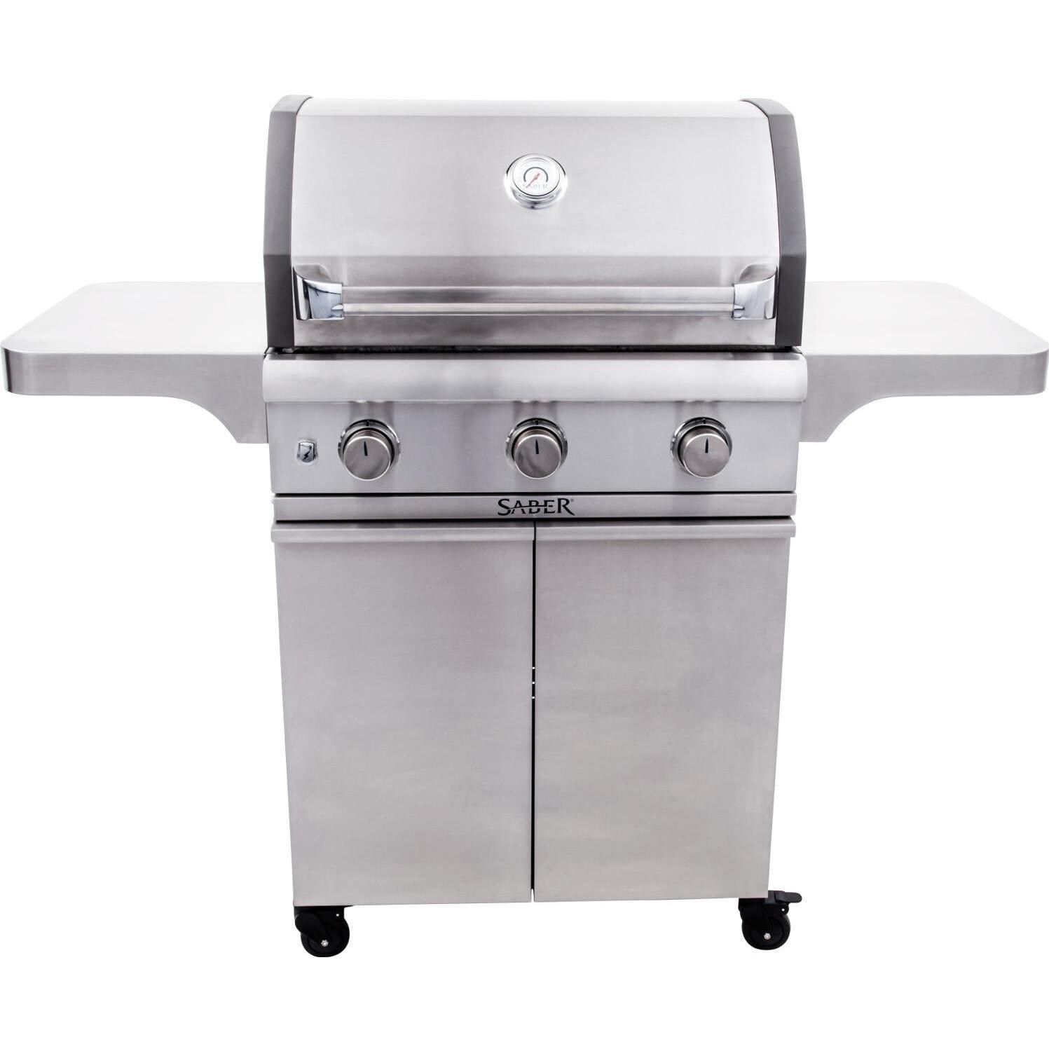 Saber Cast 500 L 3-Burner Freestanding Propane Gas Grill thumbnail