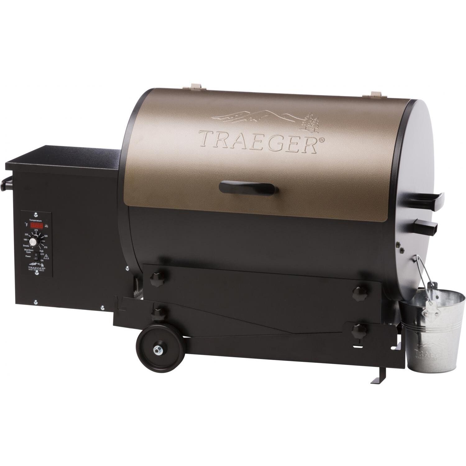 Traeger Tailgater Portable Wood Pellet Grill Bronze BBQGuys