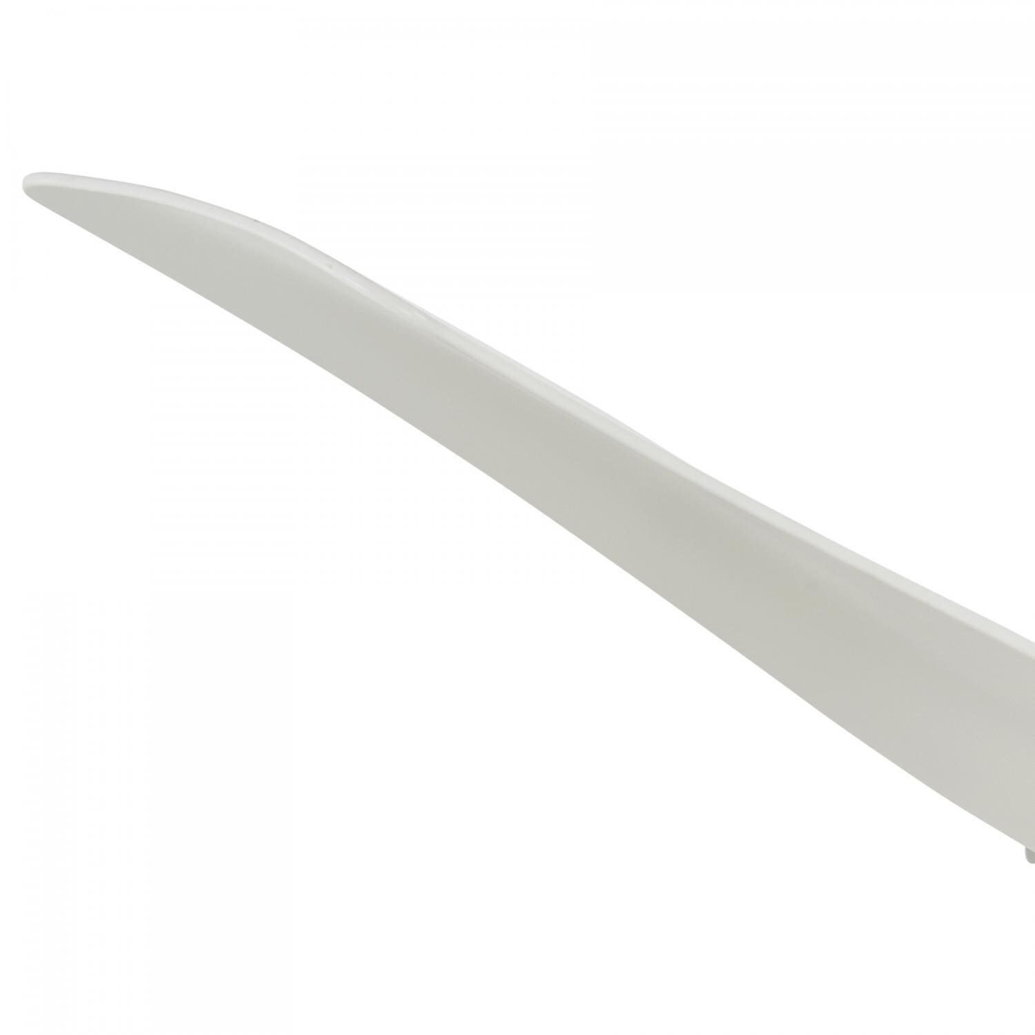 Minka-Aire F786-WHF Simple 44-Inch 3-Blade Ceiling Fan in Flat White Finish w/ Flat White Blades - Blade thumbnail