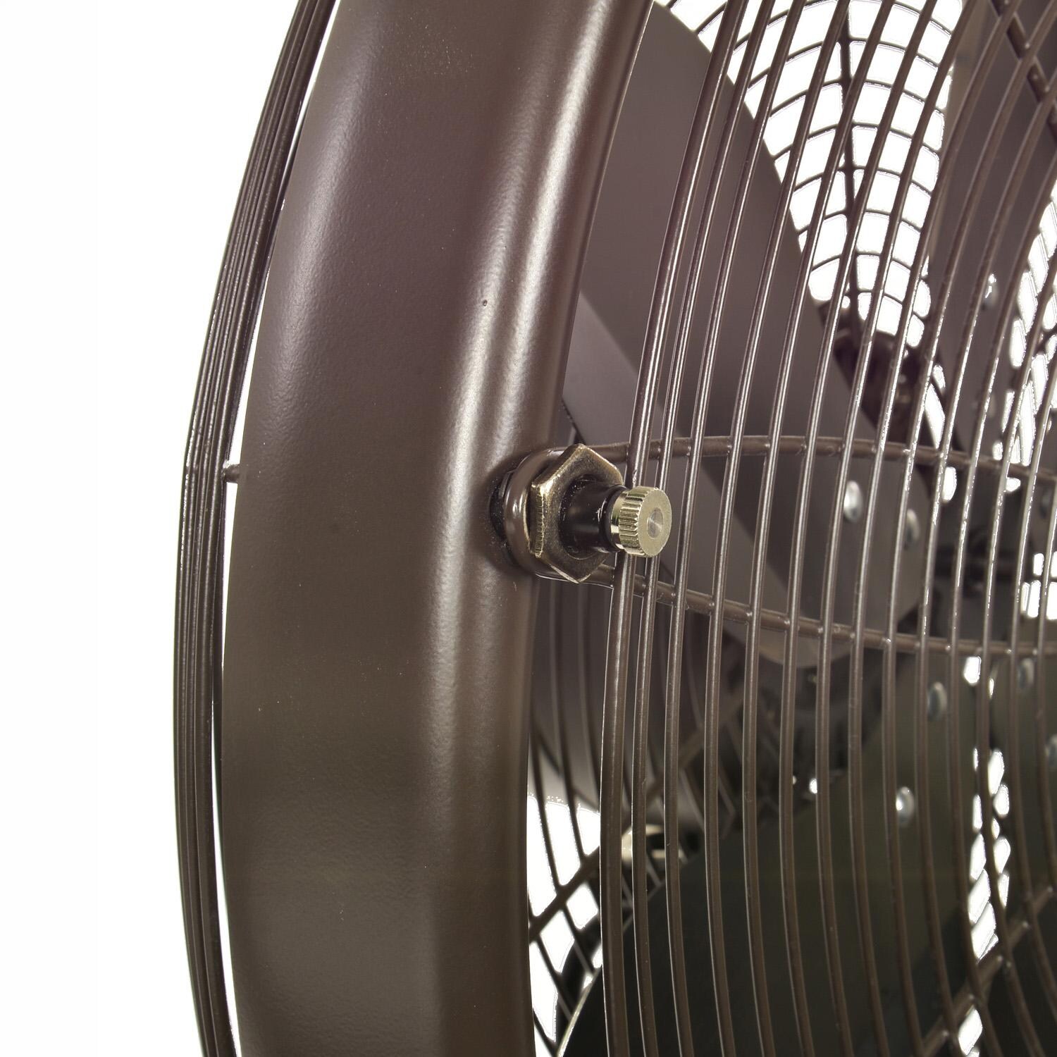 NewAir AF-600 18-in Misting & Oscillating Pedestal Fan for Indoor & Outdoor w/ Adjustable Height & Head Tilt - 2800 CFM - Misting Nozzle - Detail thumbnail