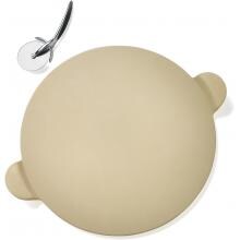Napoleon PRO 2-Piece Pizza Stone With Pizza Cutter image