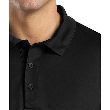 Sport-Tek Side Blocked Micropique Sport-Wick Polo Shirt 4XL - Black/White