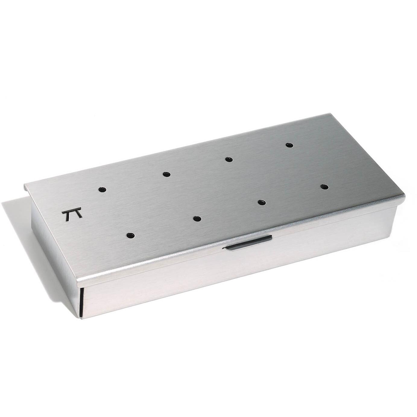 Outset Stainless Steel Wood Chip Smoker Box - Full View thumbnail