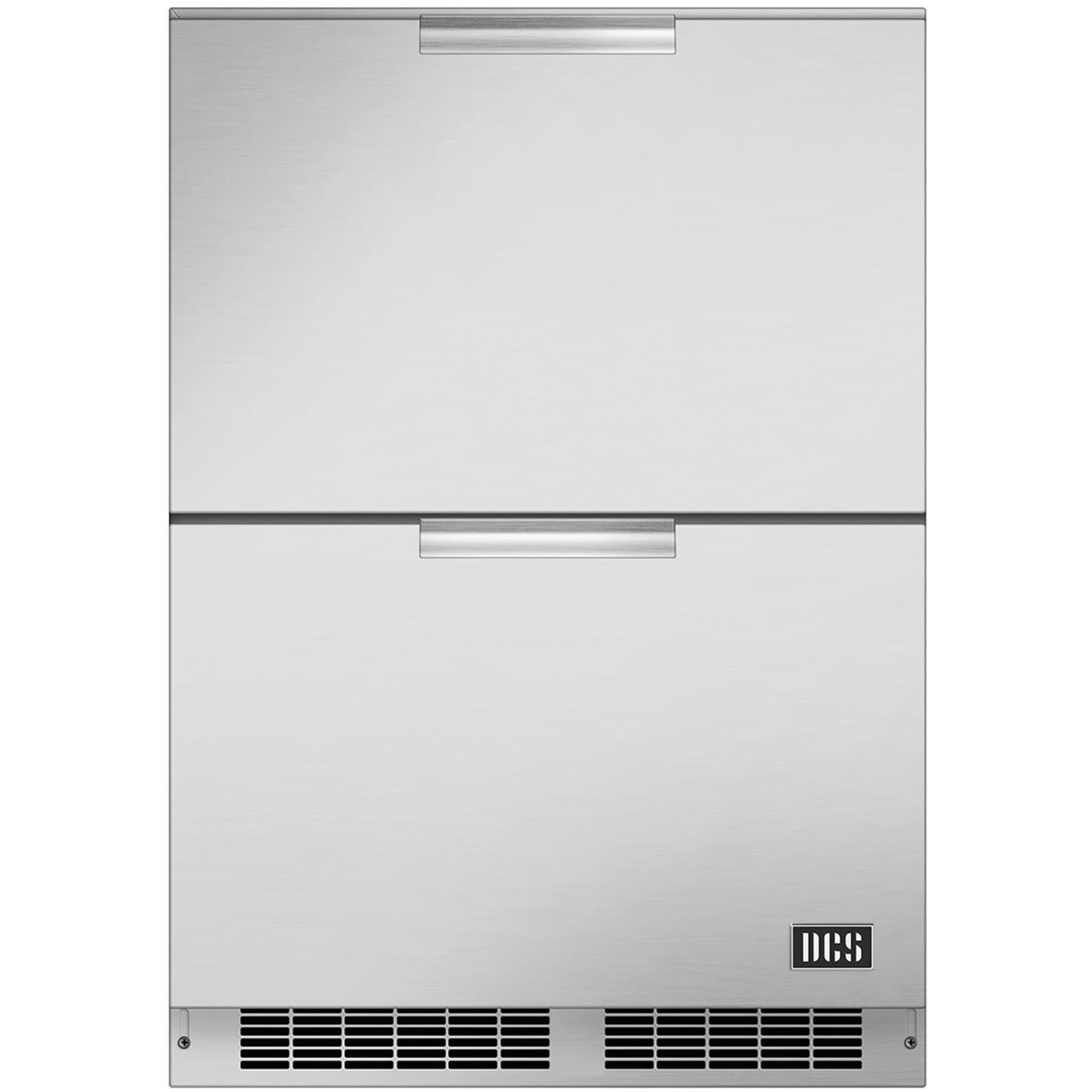 DCS 24-Inch 5 Cu. Ft. Outdoor Rated Refrigerator Drawers - RF24DE4