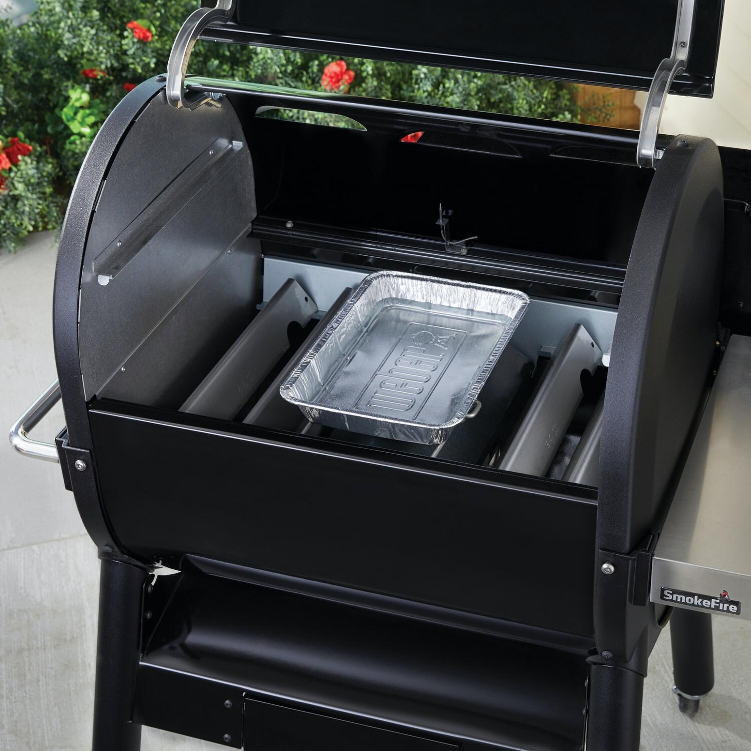Weber SmokeFire Wet Smoke Kit - 7004 - On Grill